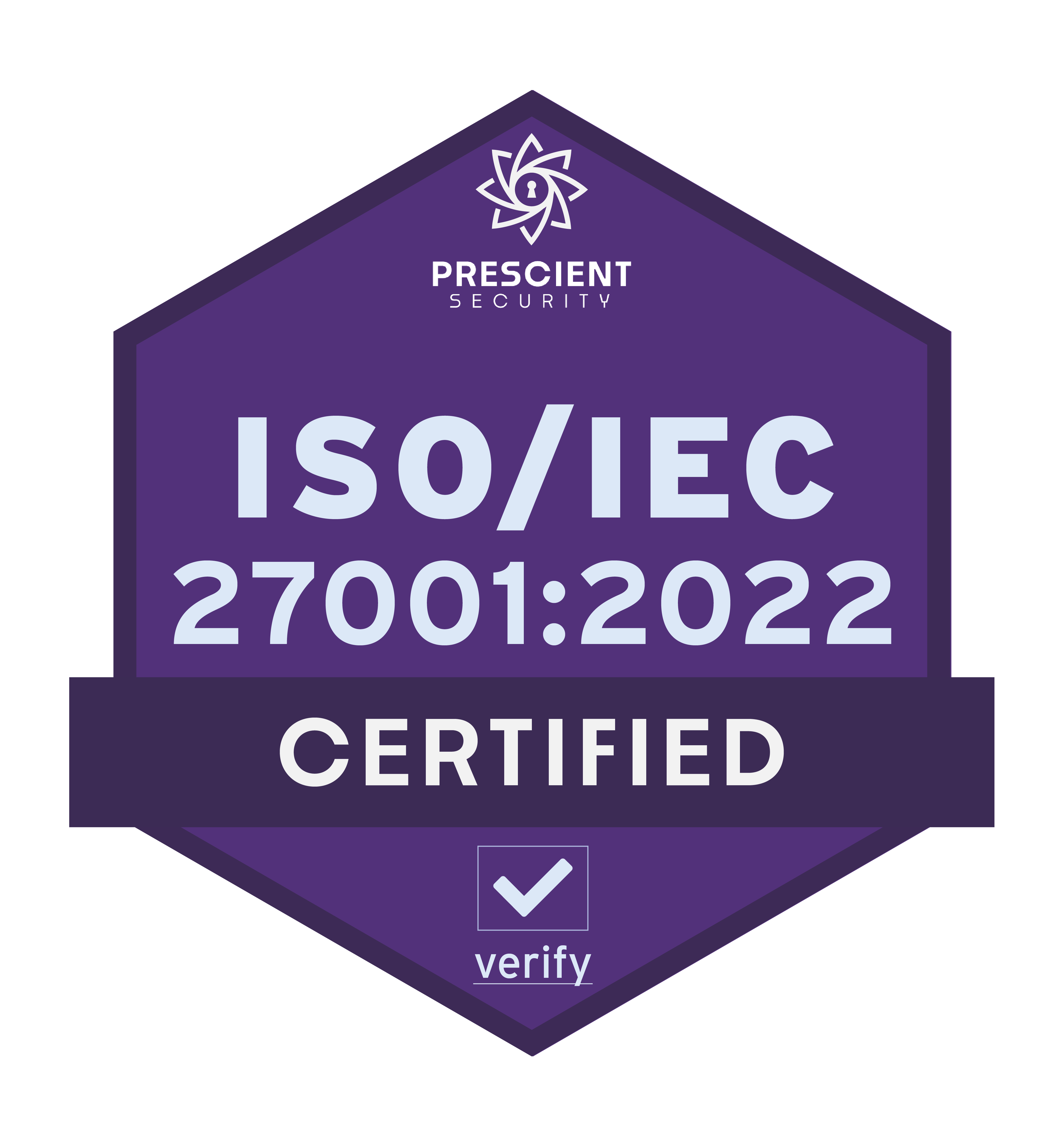 ISO 27001:2022 Certified