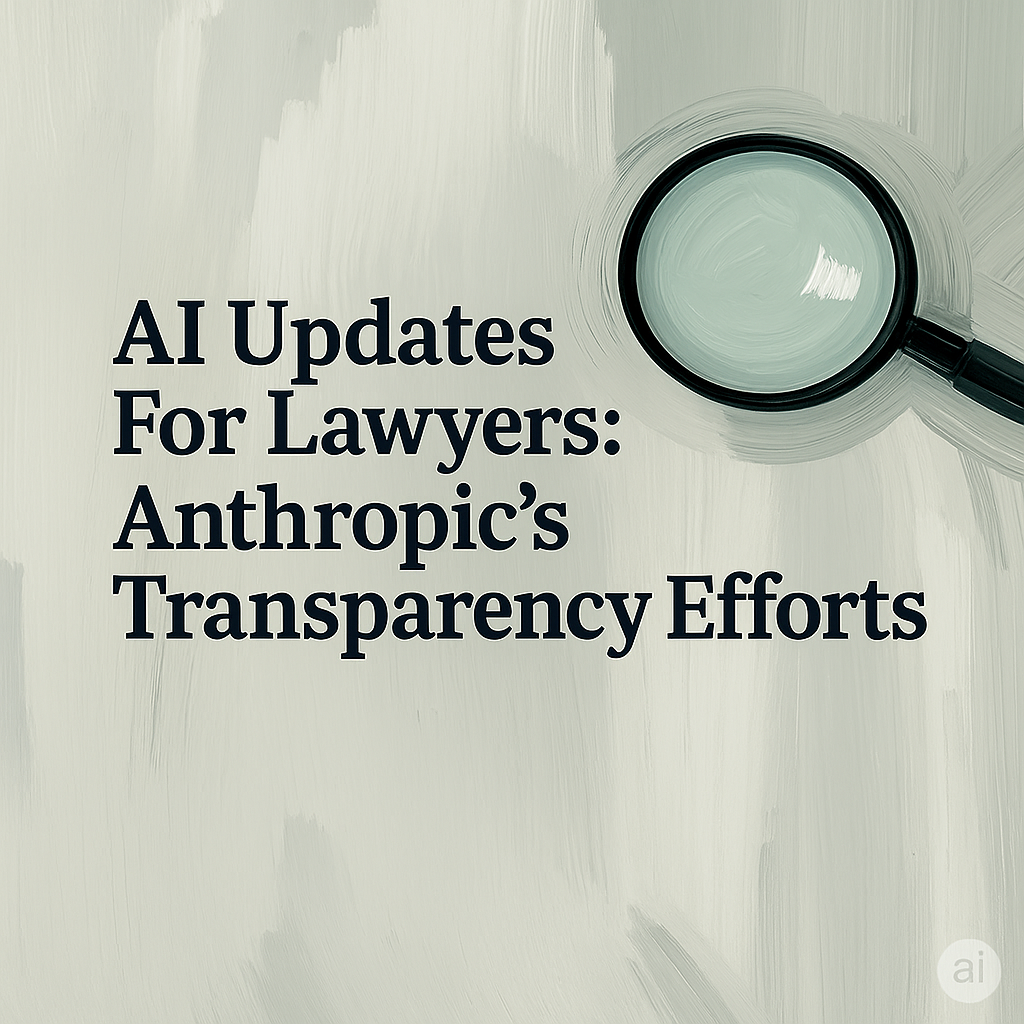 Anthropic transparency